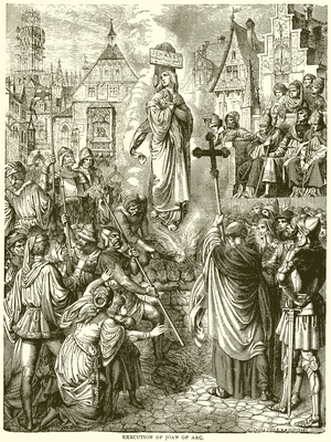 Execution of Joan of Arc (engraving)