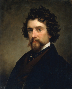 Mathew Brady, 1857 (oil on canvas)