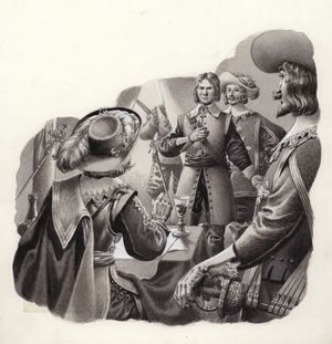 Sebastien Vauban, Europe's greatest expert on siege warfare (gouache on paper)