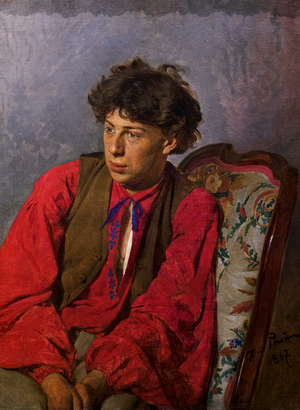 VASSILI REPINE, 1867 (oil on canvas)