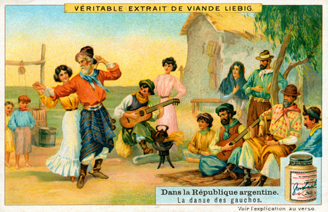 In the Republic of Argentina: Gaucho dance