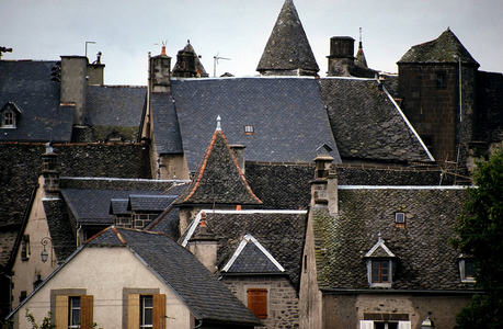 View of the town of Trémolat, 1994 (photo)