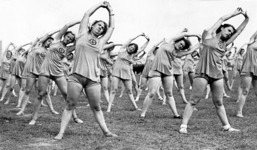 III Reich, German Gymnastics and Sports Festival, 1938 (photo)