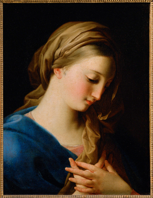 The Virgin of the Annunciation (painting on canvas)
