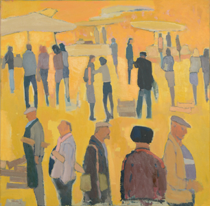 Market Day, 2017 (oil on linen)