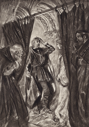 William Shakespeare: The Tragedy of Hamlet, Prince of Denmark, Act III, Scene 1 (litho)