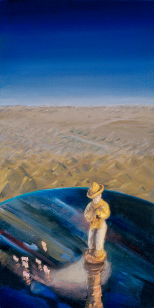 Ham on the Range 1996 (oil on canvas)