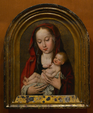 Virgin and Child, c.1485-1490 (tempera & oil on wood)