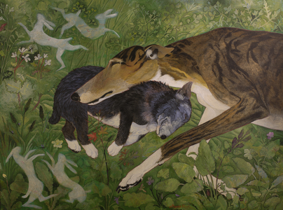 Shared Dreams, 2015 (acrylic)