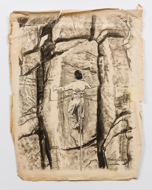 Untitled 2 (charcoal on paper)