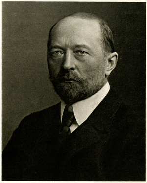 Medicine. The german physician Emil Von Behring. Photo, Germany, c.1910.