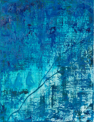 Time1 , 2018 (oil on canvas)