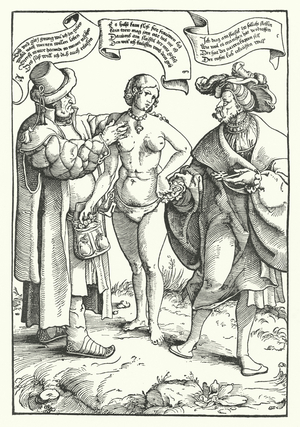 The Unequal Lovers (engraving)