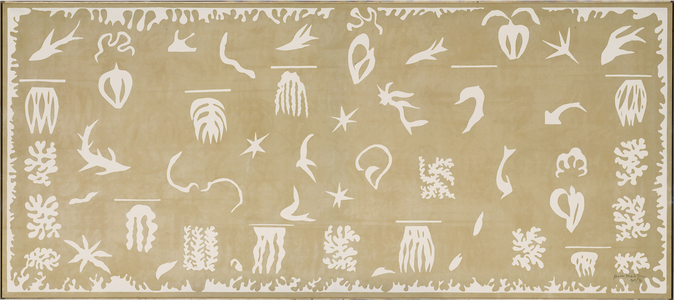 Oceania, the Sea; Oceanie, la mer, 1946-1947 (screenprint on linen)