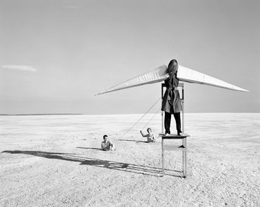 Longing For Wind 3, 2015 (b/w photo)