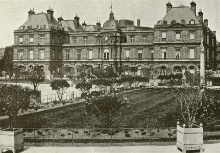 Paris, Palais du Luxembourg (b/w photo)