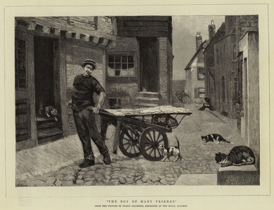 The Boy of many Friends (engraving)