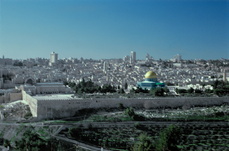 Jerusalem, Israel, view from the Mount of Olives (photo)