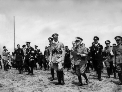 Adolf Hitler et Victor Emmanuel III