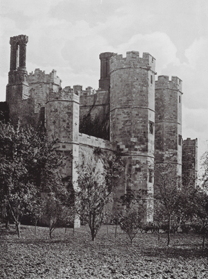 Titchfield Place, The Great Gate-House (b/w photo)