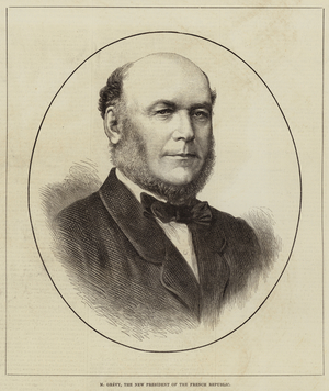 M Grevy, the New President of the French Republic (engraving)