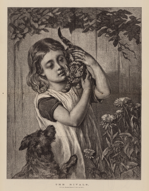 The Rivals, By GA Holmes (engraving)