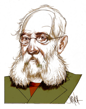Ferdinand Petruccelli Of Gattina , 2016 (digital coloured pencil drawing)