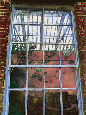 The Orangery Window, 2012 (oil on canvas)