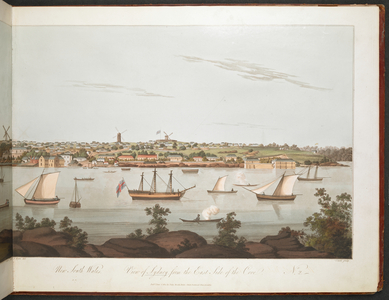 View of Sydney from the east side of the cove.