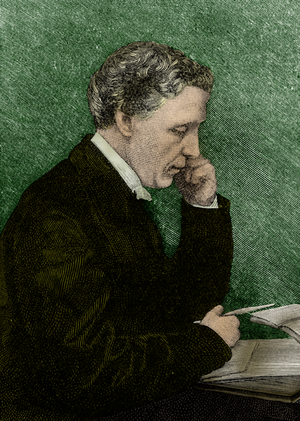 Portrait of Lewis Carroll, 1895 (print)