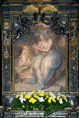 Interior of the Madonna della Ghiara, Reggio Emilia, Emilia-Romagna, Italy (photo)