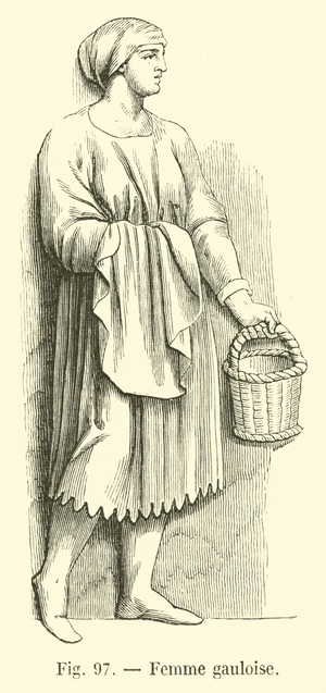 Femme gauloise (engraving)