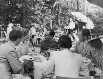 Joseph Goebbels with Prince Paul, 1939