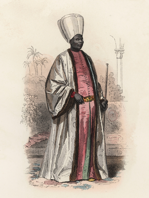 Kislaw Agazzi I, African king in the modern age ... (engraving)