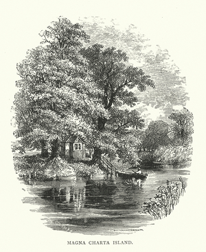 Magna Charta Island (engraving)