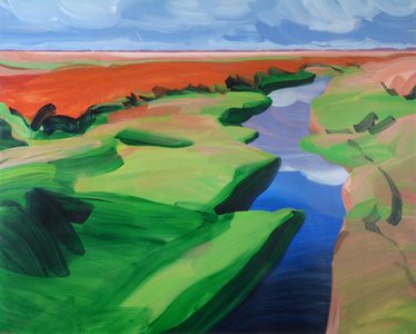 Carteret 5, 2021 (acrylic on canvas)