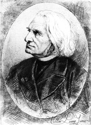 Franz Liszt - portrait
