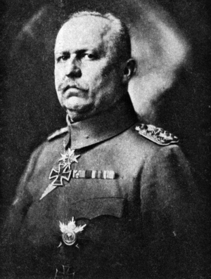I. WK - Erich Ludendorff around 1916 (photo)