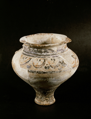 Mycenaean vase from Dominus Flevit in Jerusalem, the Franciscan monastery built on the spot where, according to tradition, Jesus was flogged (clay)