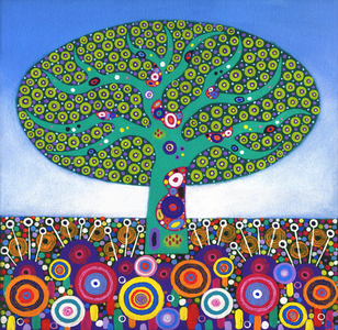 Lime Tree Too, 2015 (acrylic on canvas)