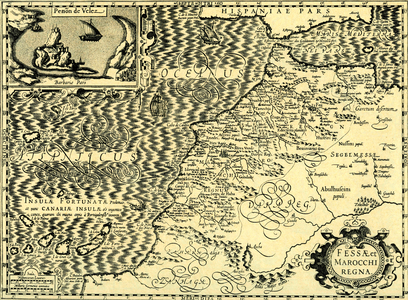 Map of the Kingdoms of Fez and Morocco