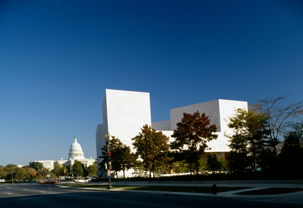 National Gallery Extension, Washington DC, USA (photo)