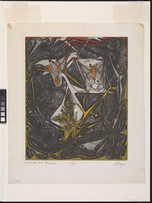 Animals And Insects (colour etching and aquatint)