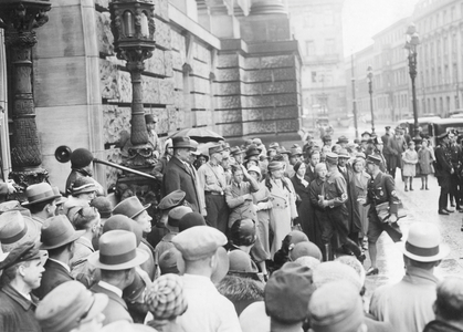 Members of the Reichstag in Berlin, 1933 (b/w photo)