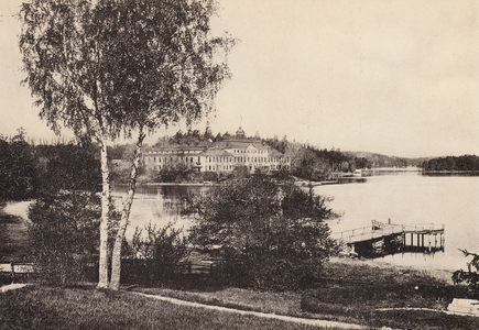 Sverige / Sweden: Stockholms Omgifningar, Ulriksdals Slott (b/w photo)