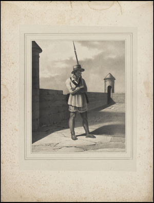 A collection of Waldeck's original artwork of Mesoamerica, Box 9 of 22, 1831 (print)