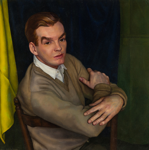 Peter Scott, 1945 (oil on canvas)