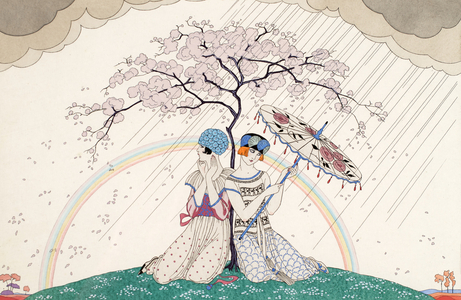 L'Arc-en-Ciel, engraved by H. Reidel, 1920 (pochoir print)