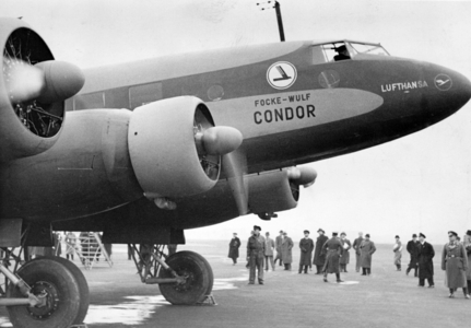 III. Reich - Focke-Wulf FW 200 "Condor", 1938 (photo)