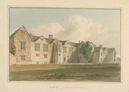 Wiltshire - Littlecote House, 1807 (w/c on paper)